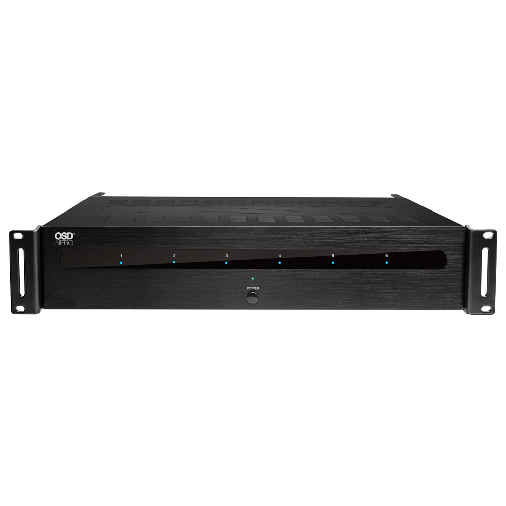 OSD Nero HTX6150 6 x 175W RMS, 6/5/4/3-Channel Home Theater Power Amplifier