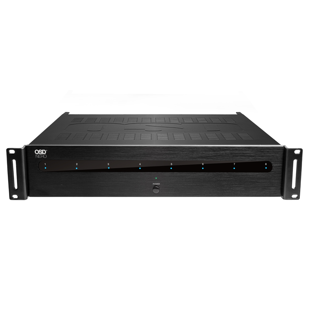 OSD Nero HTX8150 8 x 175W RMS, 8/7/6/5/4-Channel Home Theater Power Amplifier